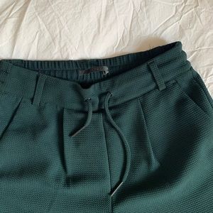forrest green lined joggers